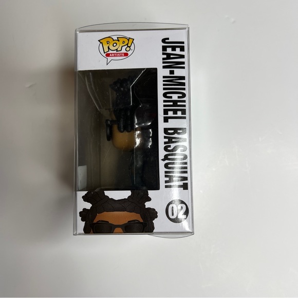 FUNKO POP ARTISTS JEAN-MICHEL BASQUIAT #02 JEAN-MICHEL BASQUIAT VAULTED VINYL - Picture 2 of 5